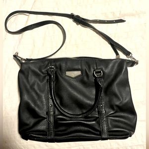 Black Vera Wang Purse - crossbody or shoulder